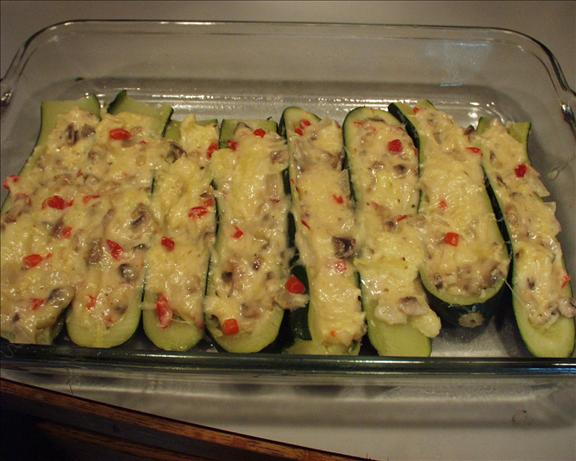 Stuffed Zucchini. Photo by Marsha D.