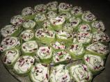 Simple & Delicious Cranberry Cream Cheese Pinwheels