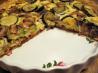 Zucchini and Mushroom Quiche. Recipe by Sous Chef Sue