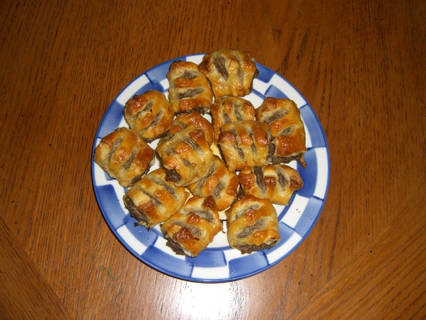 English Sausage Rolls. Photo by Donna Sowerby