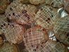 Bells & Holly Lattice Cookies: Cranberry, White Chocolate, Orange, & Ginger. Recipe by Chef #702145