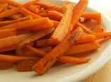 Spiced Carrot Strips