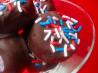 Chocolate Dipped Peanut Butter Cracker Sandwiches. Recipe by Random Rachel