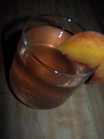A Peach Infused Vodka. Photo by barefootmommawv
