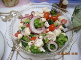 Colorful Vegetable Salad