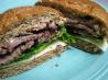 Grilled Flank Steak Sandwich. Recipe by MarraMamba