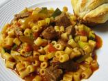 Beef and Zucchini Pasta Skillet Meal