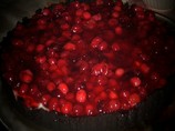 Cranberry Chocolate Tart