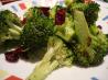Garlic Broccoli With Cranberries
