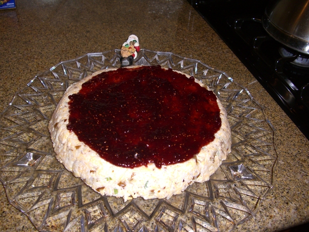 Raspberry Cheese Spread. Photo by Bobbie