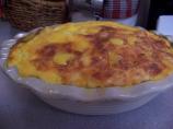Impossible Macaroni and Cheese Pie
