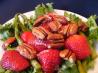 Asparagus, Strawberry Salad With Honey Lime Dressing