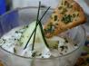 Cucumber Yogurt Dip With Greek  Pita Chips