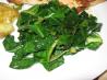 Greens With Garlic and Parmesan