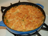 Turkey Pot Pie With Cheddar Biscuit Crust. Photo by Queen Dragon Mom