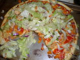 Chicken Taco Pizza. Photo by moonpoodle