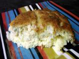 Impossible Salmon Pie