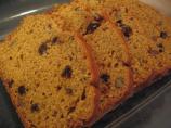 Pumpkin Raisin Walnut Quick Bread