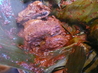 Beef With Guajillo Sauce Baked in Banana Leaves - Mixiote De Car