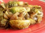 Sweet and Tangy Brussels Sprouts