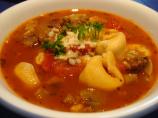 Sausage & Tortellini Soup
