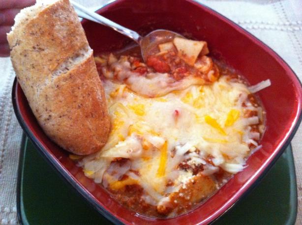 Lasagna   Cheese   Soup. Photo by Just_Ducky!!