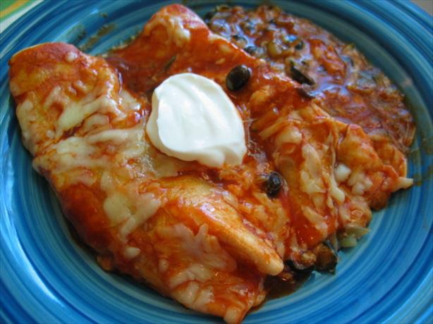 Veggie Enchiladas. Photo by flower7