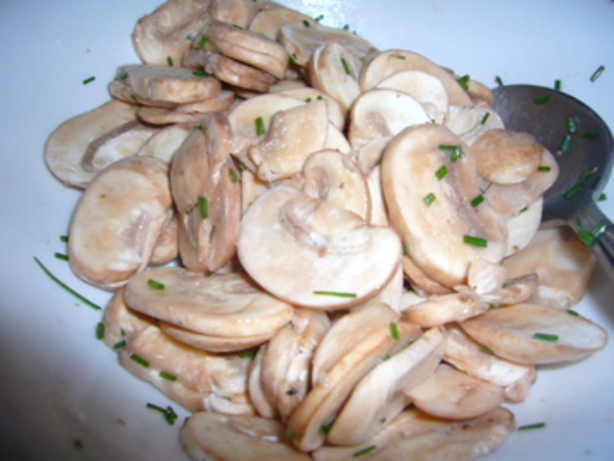 Marinated Mushrooms. Photo by Leggy Peggy