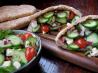 Greek Salad Pita Sandwiches. Recipe by Little Suzy Homemaker
