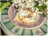 Dump-It-In Rhubarb Cake