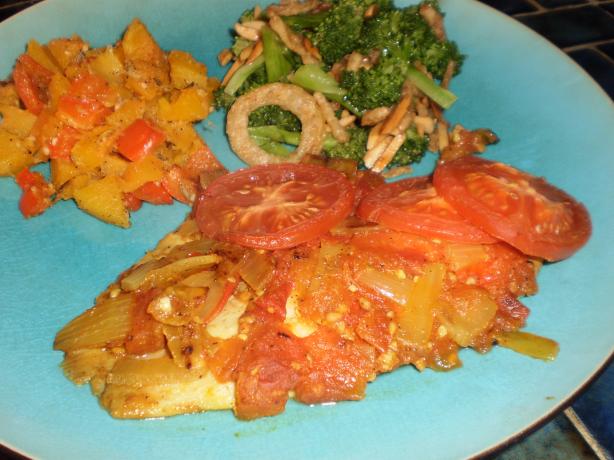 Greek Baked Fish. Photo by breezermom
