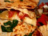 Pico de Gallo Chicken Quesadillas
