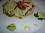 Cilantro Tequila Marinated  Flank Steak With Chipotle Mayo. Photo by Kitty Kat Cook