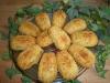 Cornbread Madeleines With Leeks and Pecans. Recipe by Julie B's Hive