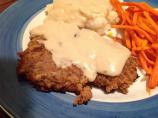 Quick Chicken-Fried Steak With Pan Gravy