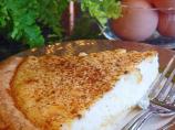 Grandma's Custard Pie (Yellow Pie). Photo by Bev