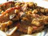 Pork Cutlets With Normandy-Style Mushroom and Applesauce