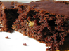 Skinnier Moist Chocolate Snack Cake. Recipe by SusieQusie