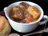 Pressure Cooker Golden Mushroom Beef Stew