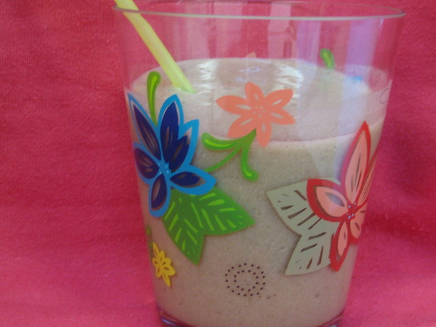 "need a Pick-Me-Up" Banana Peanut Butter Smoothie (No. Photo by brokenburner
