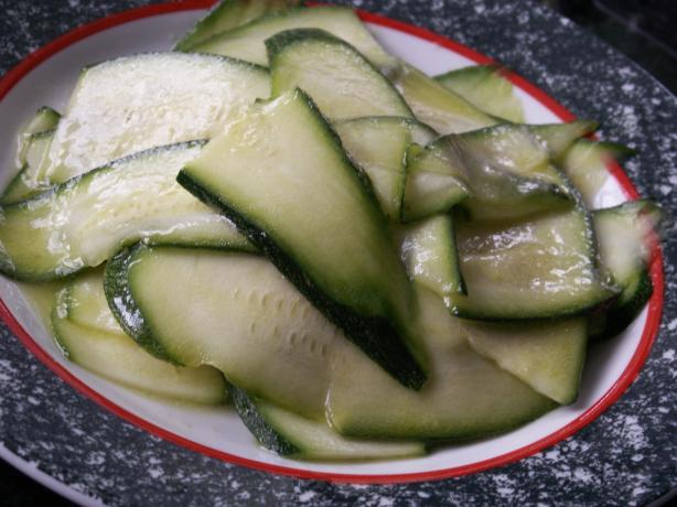 Marinated Zucchini Salad - Easy and Healthy. Photo by JanuaryBride