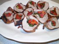Pork Tenderloins Stuffed With Dry Tomatoes