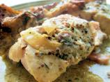 Rabbit in Stilton-Mustard Sauce