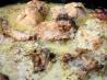 Rabbit in Stilton-Mustard Sauce