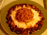Flavorful Beef, Peppers, and Onions With White Rice
