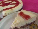 Vanilla Baked Cheesecake With Hazelnut and Cinnamon Crust
