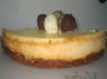 Vanilla Baked Cheesecake With Hazelnut and Cinnamon Crust