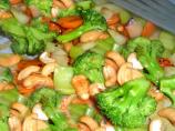 Stir Fry Vegetables With Cashews