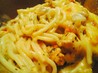 Nimz's Creamy Chicken Spaghetti (Lite-Bleu). Recipe by 2Bleu