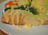 Crusted Fish With Wine-Mustard Sauce